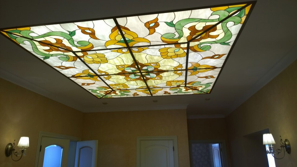 Заказать световой потолок с фотопечатью в г. Шилка